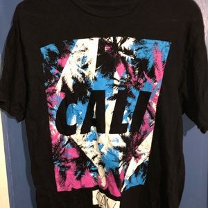 H&M Men’s Cali palm tree shirt